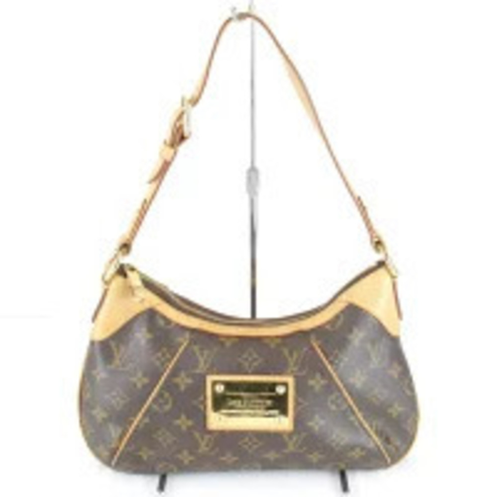 Louis Vuitton Thames Shoulder Bag Monogram Canvas Brown
